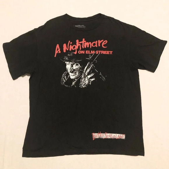 A Nightmare On Elm Street Better Stay Up Late Tshirt  Mens XL Shirt - Picture 1 of 15